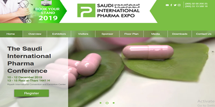 Saudi Pharma Expo 2018 (Online, Onsite & Supplies)