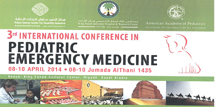 3rd International Conference in Pediatric Emergency Medicine 2014