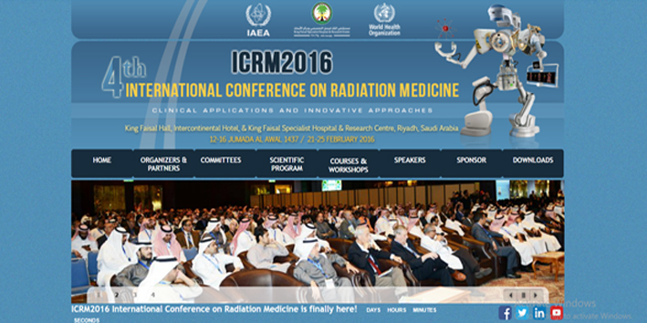 INTERNATIONAL CONFERENCE ON RADIATION MEDICINE 2016